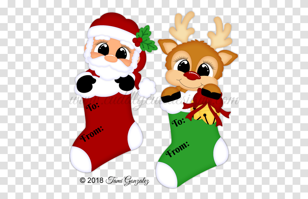 Cartoon, Stocking, Gift, Christmas Stocking, Snowman Transparent Png