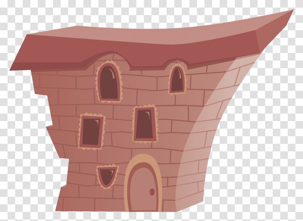Cartoon Stone House With Various Windows And Door Free Image Cartoon Stone House, Building, Architecture, Soil, Pottery Transparent Png