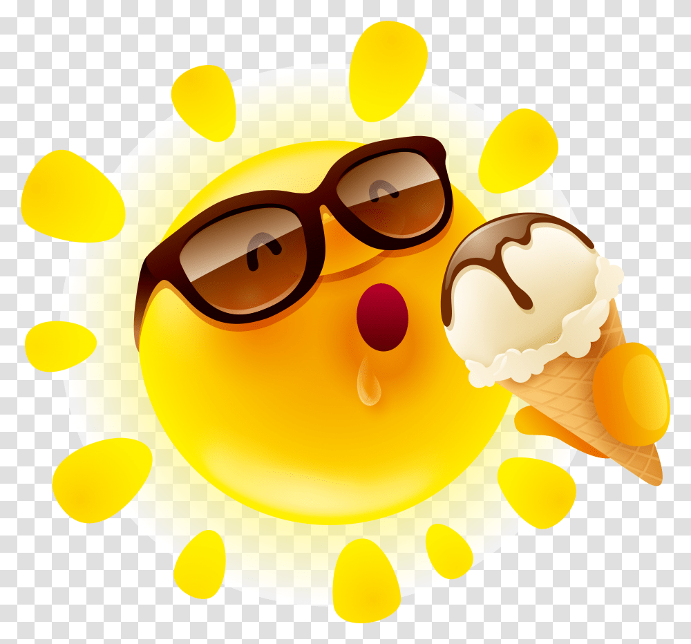 Cartoon Sun Background Sun Cartoon, Outdoors, Birthday Cake, Dessert, Food Transparent Png