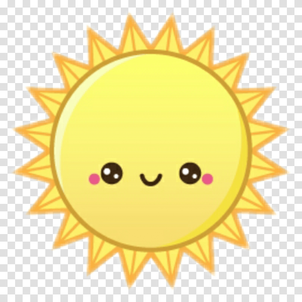 Cartoon Sun Kawaii Sun, Nature, Outdoors, Sky, Sunlight Transparent Png