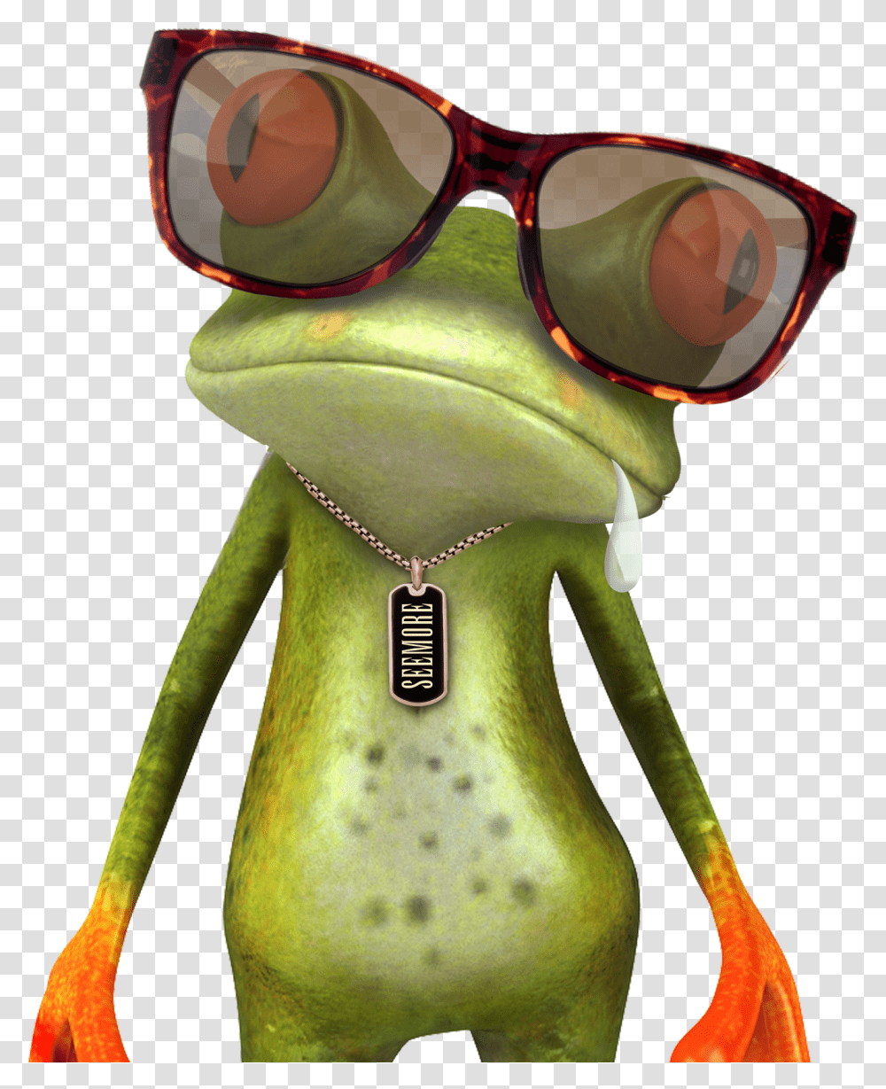 Cartoon Sunglasses True Frog, Accessories, Animal, Goggles, Amphibian Transparent Png