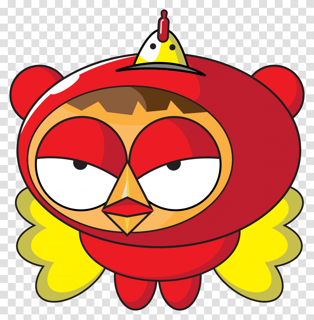 Cartoon Superhero Chicken Icons, Angry Birds Transparent Png