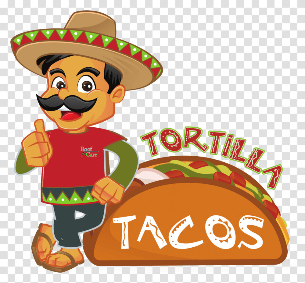 Cartoon Taco Mexican Guy Clip Art, Apparel, Advertisement, Poster Transparent Png