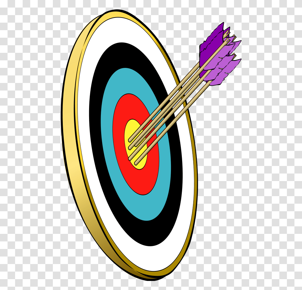 Cartoon Target With Arrows Clip Art Accurate Clipart, Archery, Sport, Bow, Sports Transparent Png