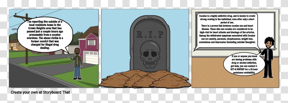 Cartoon, Tomb, Person, Human, Tombstone Transparent Png