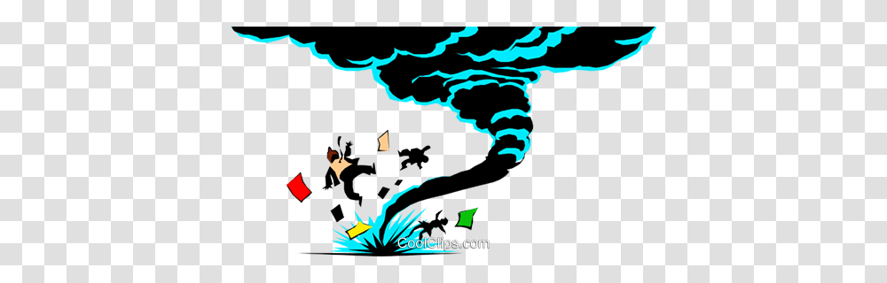 Cartoon Tornado Royalty Free Vector Clip Art Illustration, Poster, Advertisement, Outdoors, Nature Transparent Png