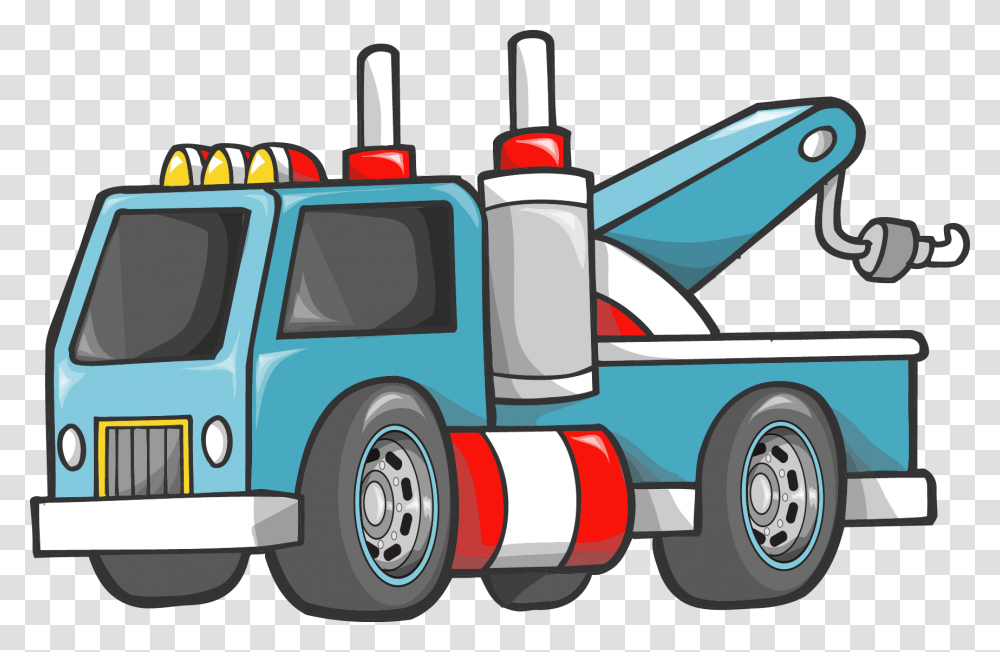 Cartoon Tow Truck Pictures Imagen De Gruas Animadas, Fire Truck, Vehicle, Transportation, Trailer Truck Transparent Png