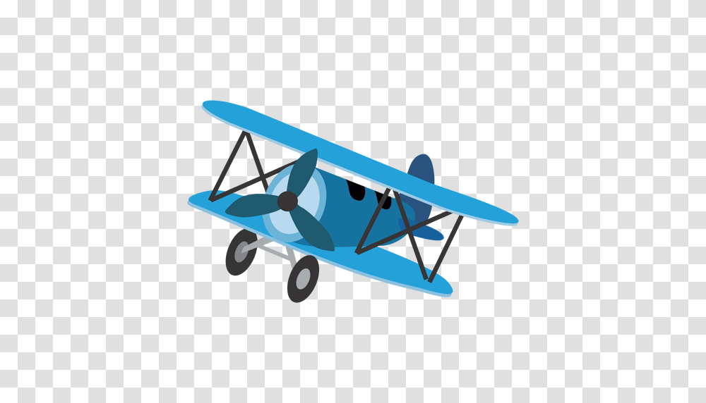 Cartoon Toy Airplane, Biplane, Aircraft, Vehicle, Transportation Transparent Png