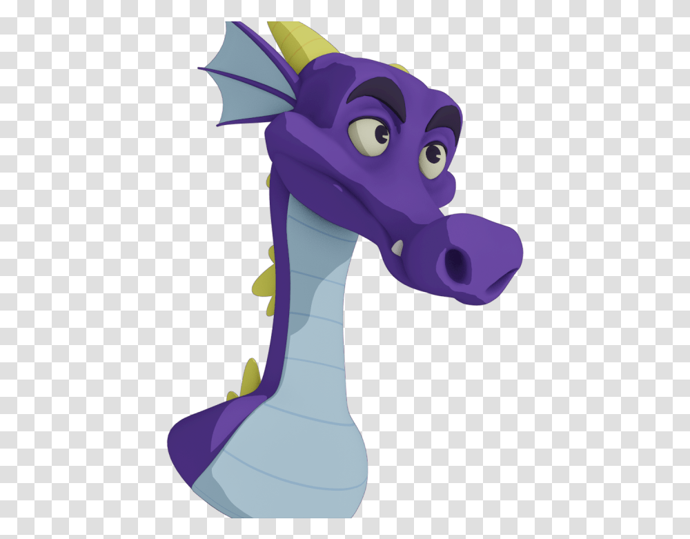 Cartoon, Toy, Purple, Animal Transparent Png