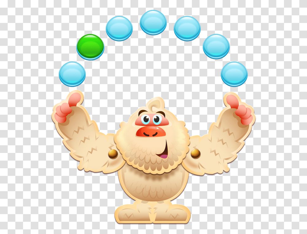 Cartoon, Toy, Rattle, Juggling, Bubble Transparent Png