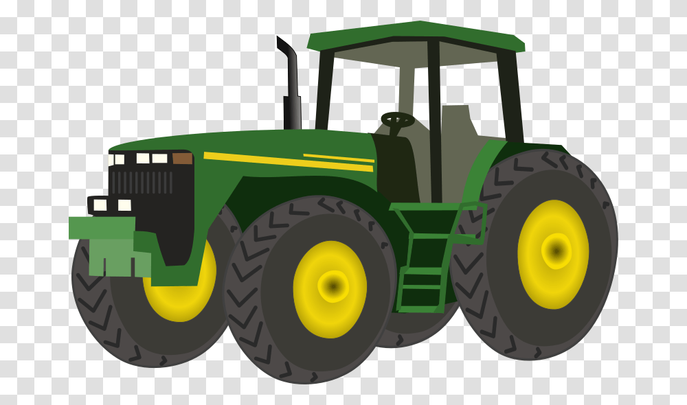 Cartoon Tractor Clipart, Vehicle, Transportation, Fire Truck, Bulldozer Transparent Png