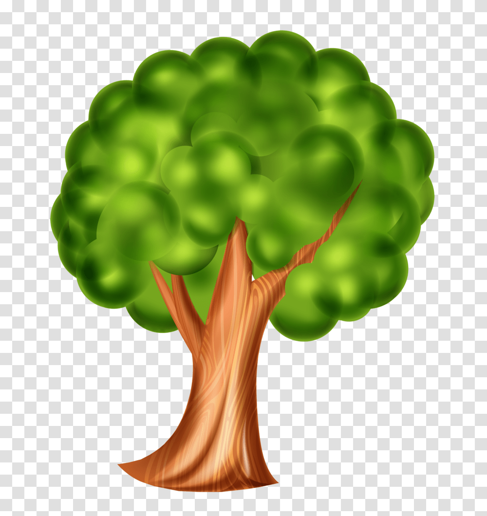 Cartoon Tree Clip Art Effect, Plant, Vegetable, Food, Broccoli Transparent Png