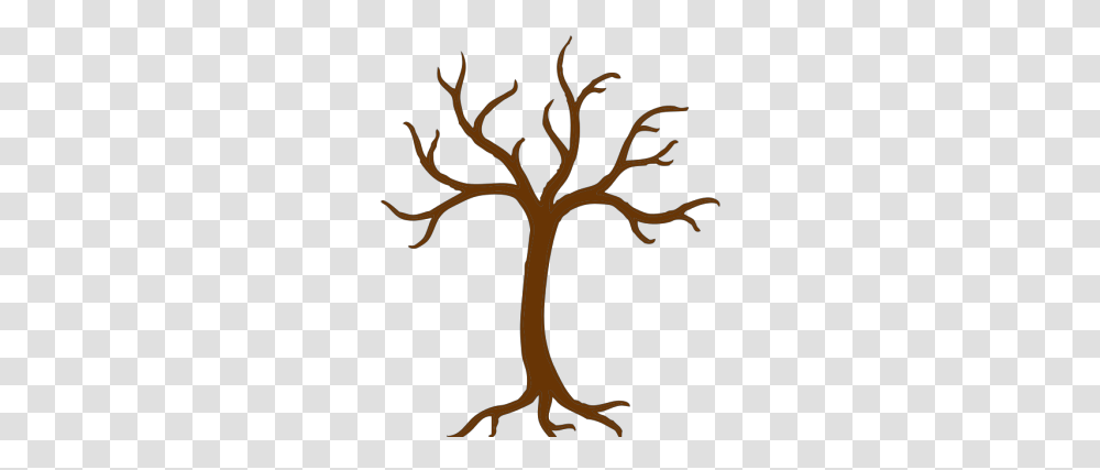 Cartoon Tree Trunk, Plant, Root, Antelope, Wildlife Transparent Png