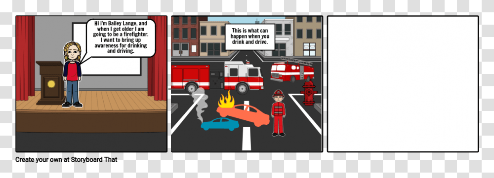 Cartoon, Truck, Vehicle, Transportation, Fire Truck Transparent Png