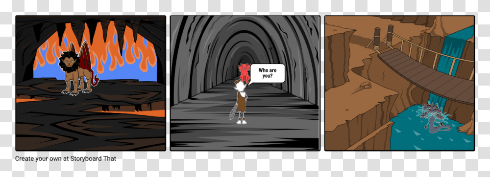 Cartoon, Tunnel, Path, Dog, Pet Transparent Png