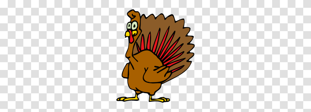 Cartoon Turkey Brickyard Pizza, Bird, Animal, Fowl, Poultry Transparent Png