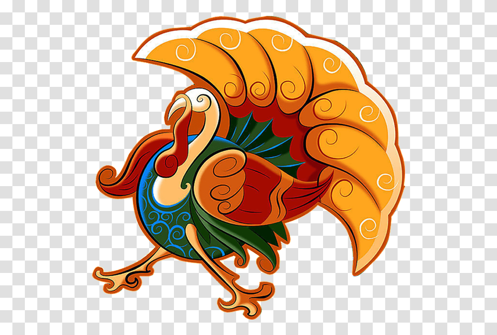 Cartoon Turkey Thanksgiving Wallpaper Hd, Animal, Bird, Pattern Transparent Png
