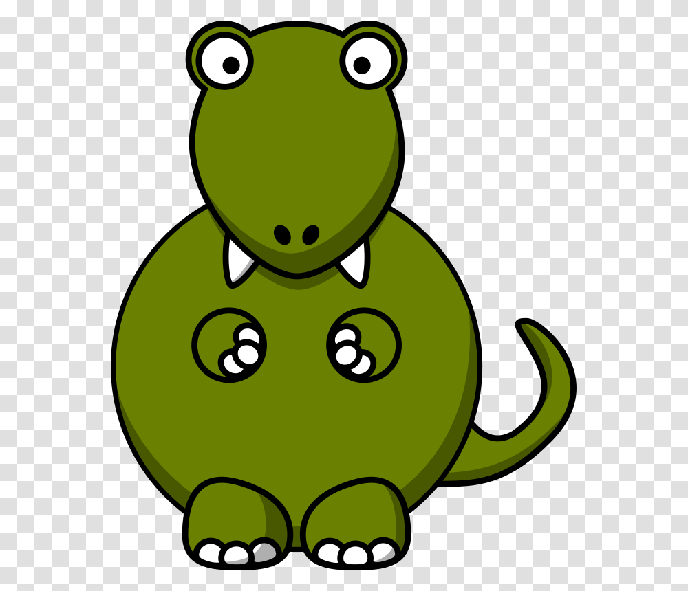 Cartoon Tyrannosaurus Rex Clipart Cartoon Tyrannosaurus Rex, Green, Plant, Alien, Animal Transparent Png