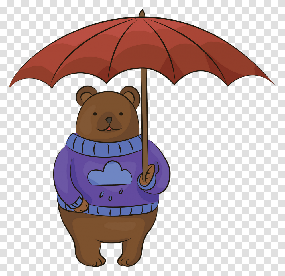 Cartoon, Umbrella, Canopy, Sweets, Food Transparent Png
