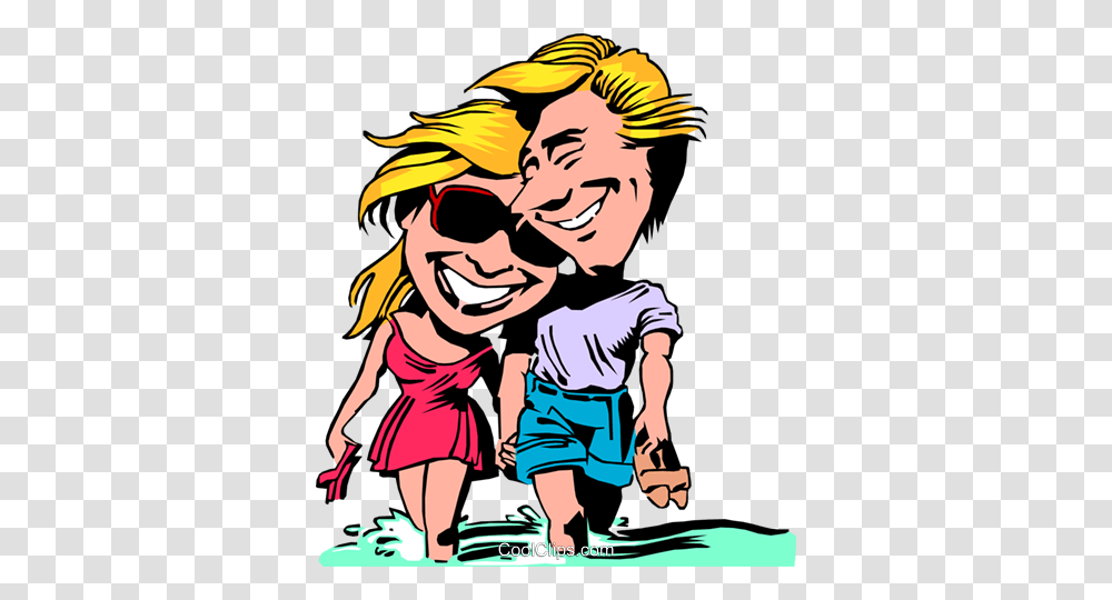 Cartoon Vacation Royalty Free Vector Clip Art Illustration, Person, People, Sunglasses, Accessories Transparent Png