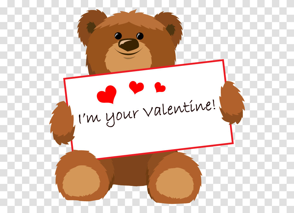 Cartoon Valentines Teddy Bear, Toy, Plush, First Aid Transparent Png