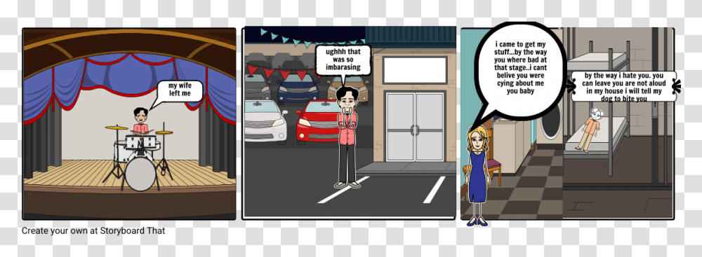 Cartoon, Vehicle, Transportation, Automobile, Book Transparent Png