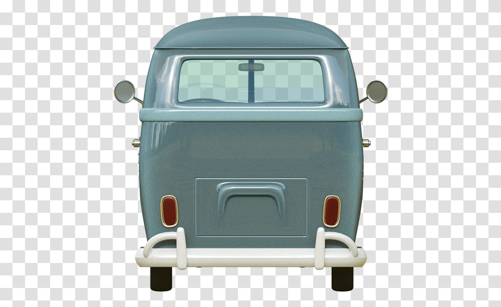 Cartoon Vintage Volkswagen Bus, Vehicle, Transportation, Caravan, Car Trunk Transparent Png
