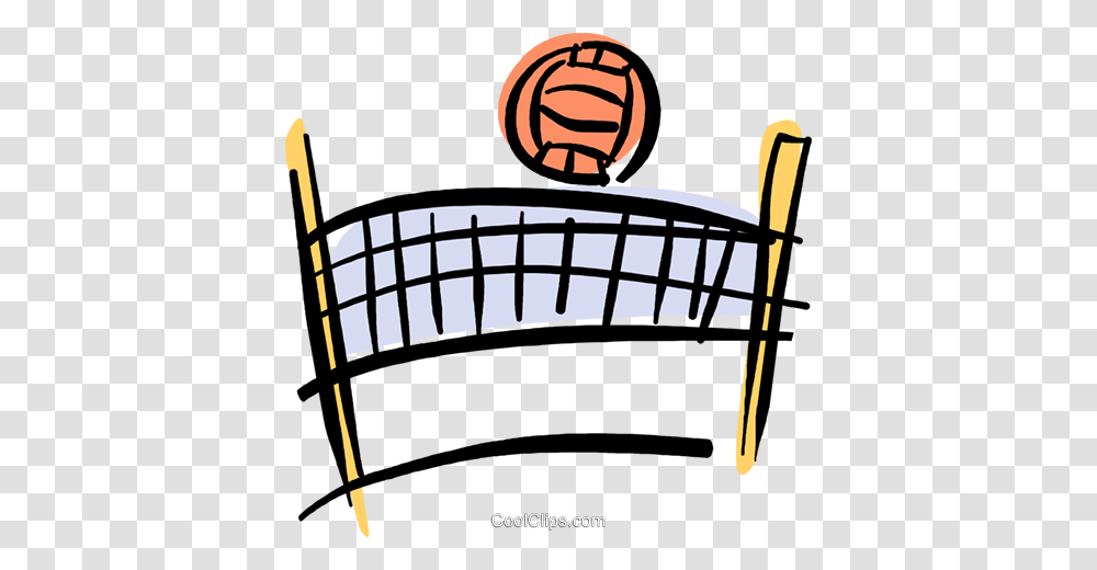 Cartoon Volleyball Clipart Free Clipart, Building, Crib, Furniture, Architecture Transparent Png