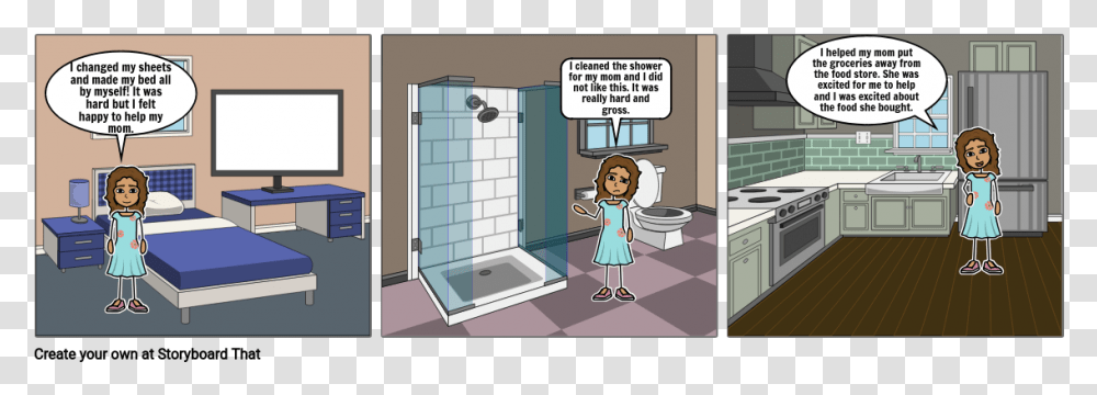 Cartoon, Water, Indoors, Room, Washing Transparent Png