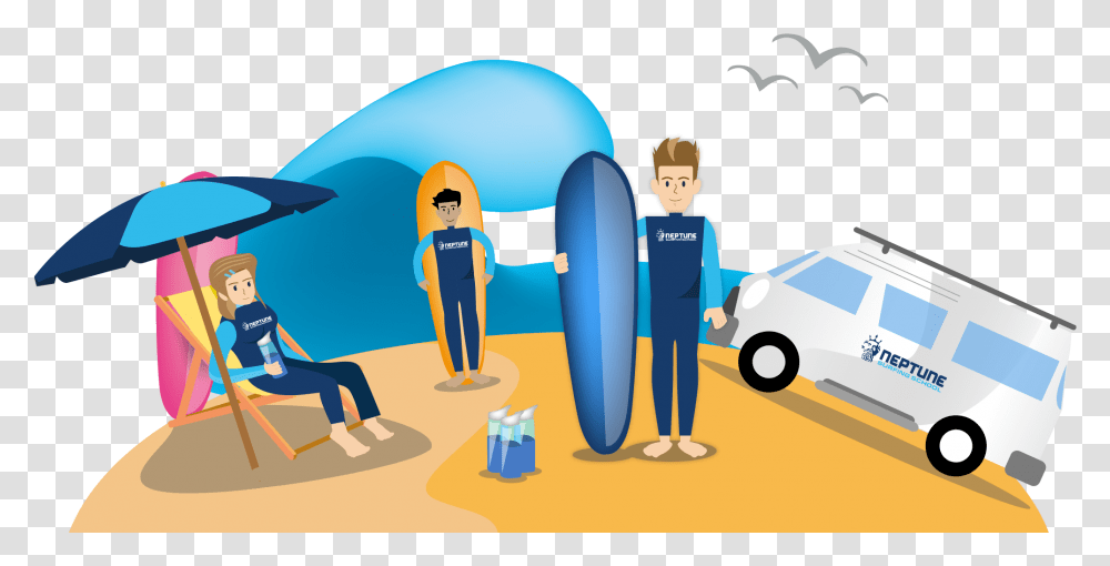 Cartoon Waves Leisure, Person, Graphics, People, Outdoors Transparent Png