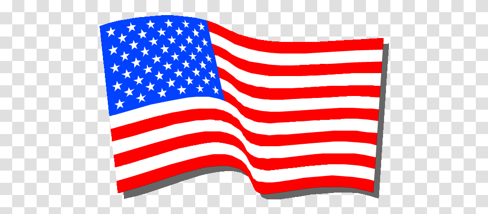 Cartoon Waving American Flag Transparent Png