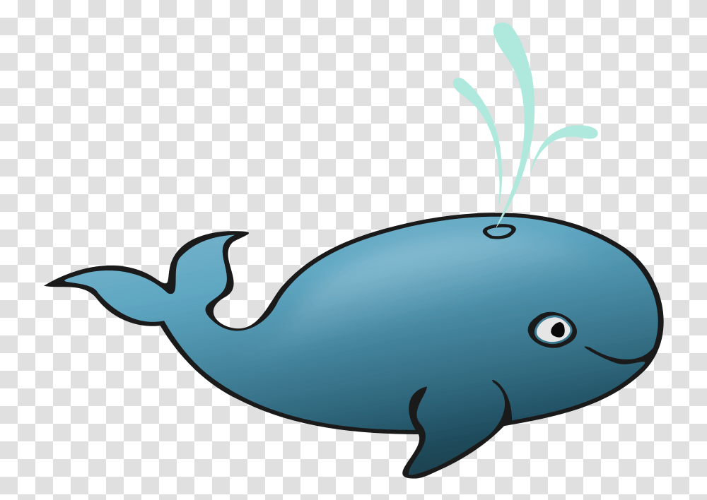 Cartoon Whale, Animal, Mammal, Sea Life, Water Transparent Png