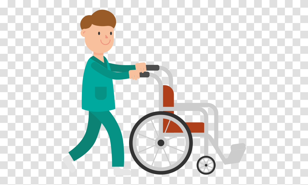 Cartoon Wheelchair, Furniture, Person, Human Transparent Png