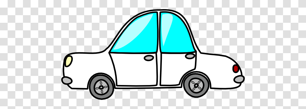 Cartoon White Car Clip Art For Web, Van, Vehicle, Transportation, Caravan Transparent Png