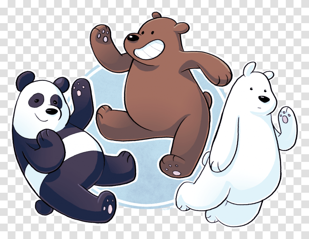 Cartoon, Wildlife, Animal, Mammal, Giant Panda Transparent Png