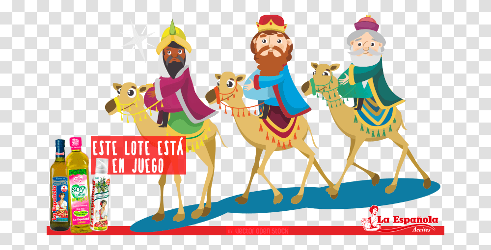 Cartoon Wise Men On Camels, People, Person, Horse, Mammal Transparent Png