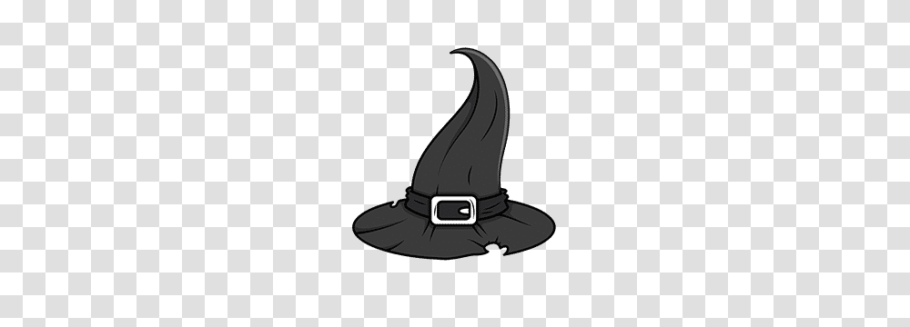 Cartoon Witch Hat Group With Items, Apparel, Cowboy Hat, Sun Hat Transparent Png