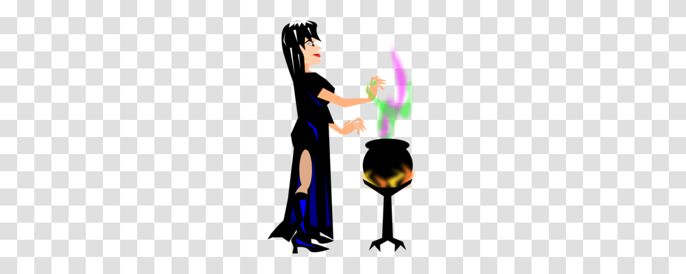Cartoon Witchcraft Magic Animation, Person, People, Meal Transparent Png