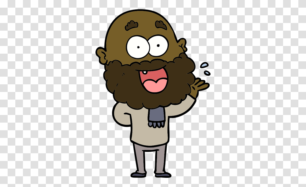 Cartoon With Beard, Face Transparent Png