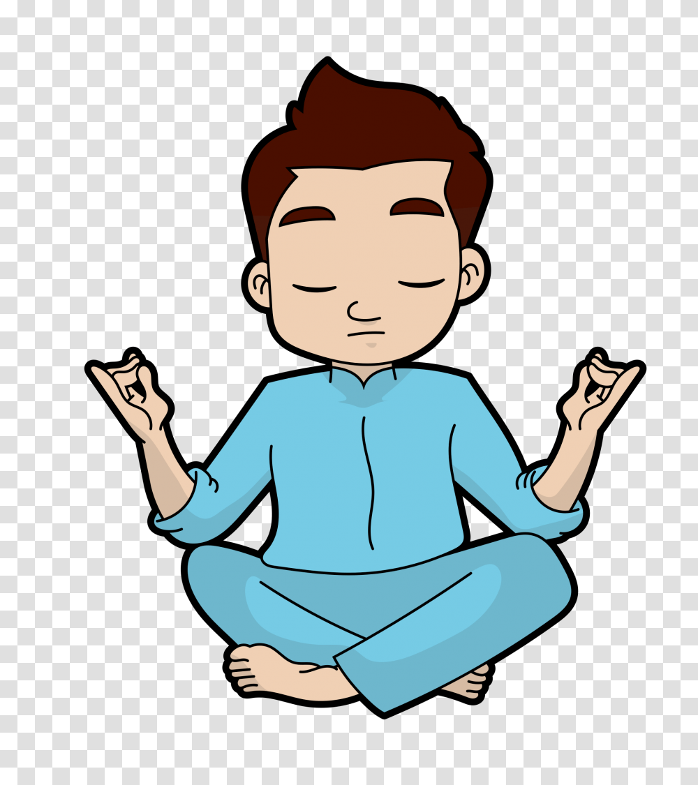 Cartoon Yoga Expert Man, Person, Human, People, Girl Transparent Png