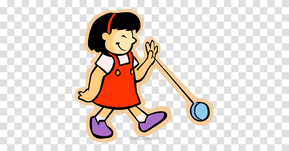 Cartoon Yoyo Clipart Free Clipart, Cleaning, Rattle, Kneeling Transparent Png