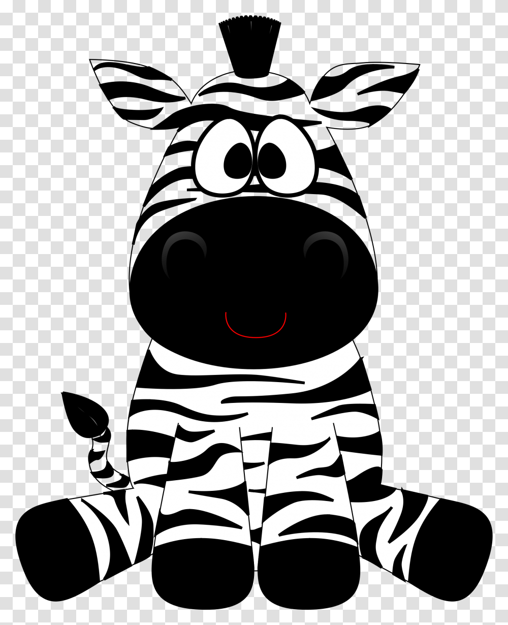 Cartoon Zebra, Stencil, Floral Design, Pattern Transparent Png