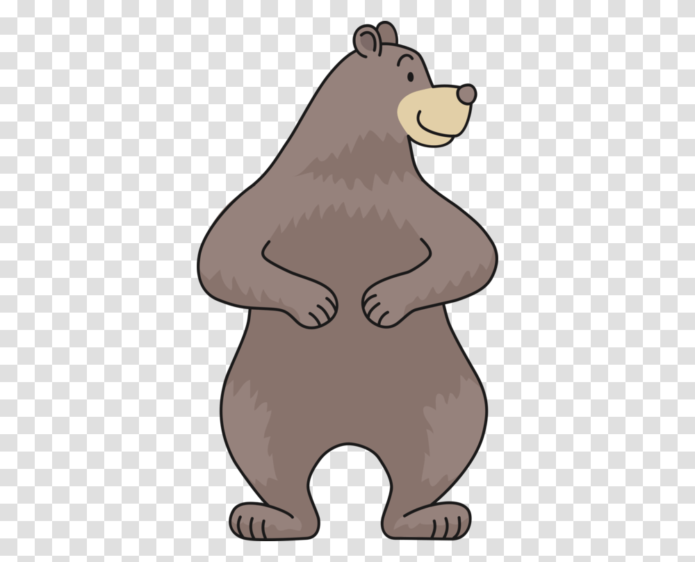 Cartooncarnivoreanimal Figure, Wildlife, Mammal, Bear, Brown Bear Transparent Png