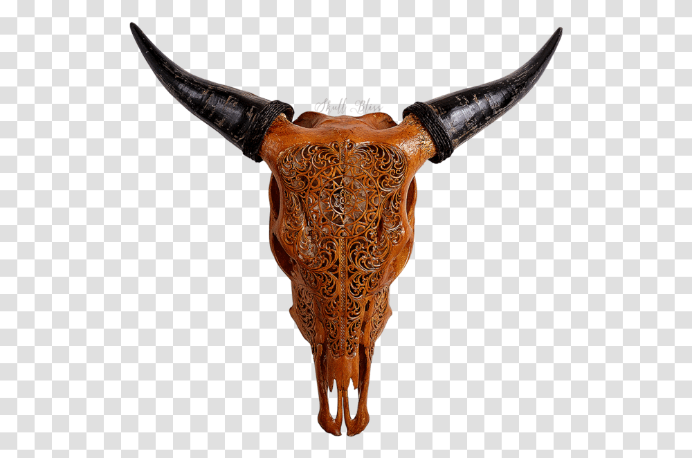Carved Cow Skull Bull Skalls, Axe, Tool, Longhorn, Cattle Transparent Png