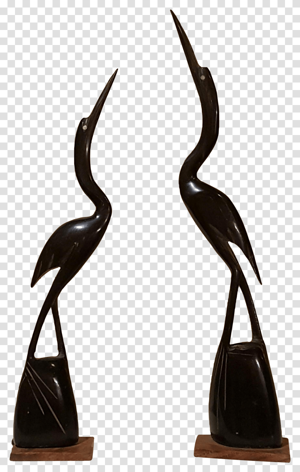 Carved Water Buffalo Horn Heron Chairish Ciconiiformes, Accessories, Accessory, Animal, Bird Transparent Png