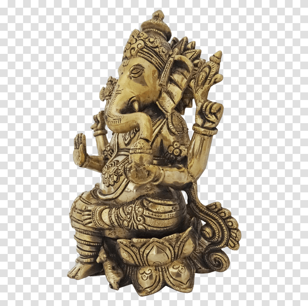 Carving, Ivory, Kneeling, Figurine Transparent Png