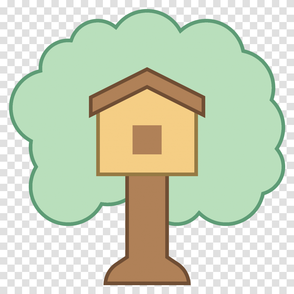 Casa Na Rvore Icon Wink 1600x1600 Clipart Download Tree House Icon, Text, Cross, Symbol, First Aid Transparent Png