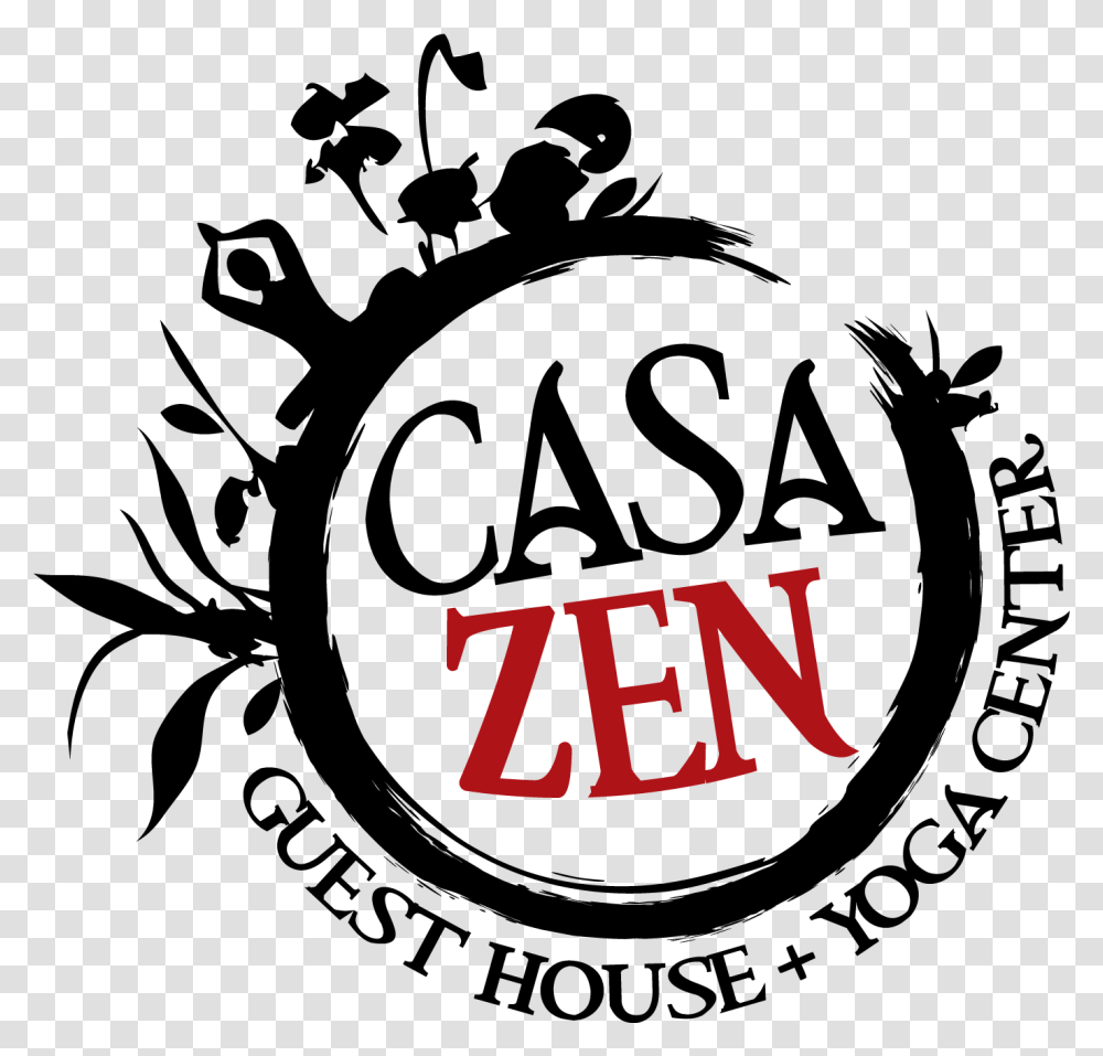 Casa Zen Guesthouse And Yoga Center Illustration, Logo, Trademark Transparent Png