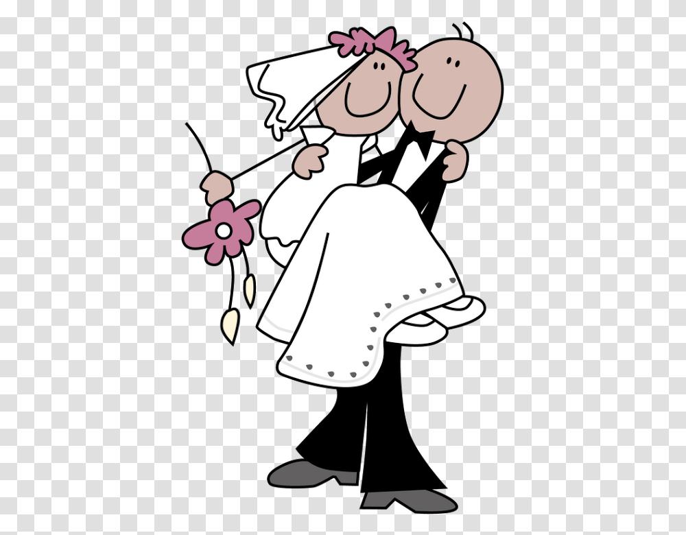 Casamento Kartun Wedding Funny Bride And Groom Cartoon, Performer, Drawing, Kneeling, Chef Transparent Png