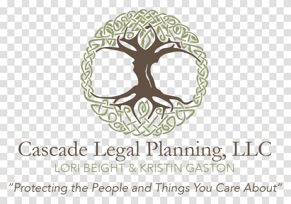 Cascade Legal Planning Llc Lori Beight Amp Kristin Celtic Tree Of Life, Emblem, Logo Transparent Png